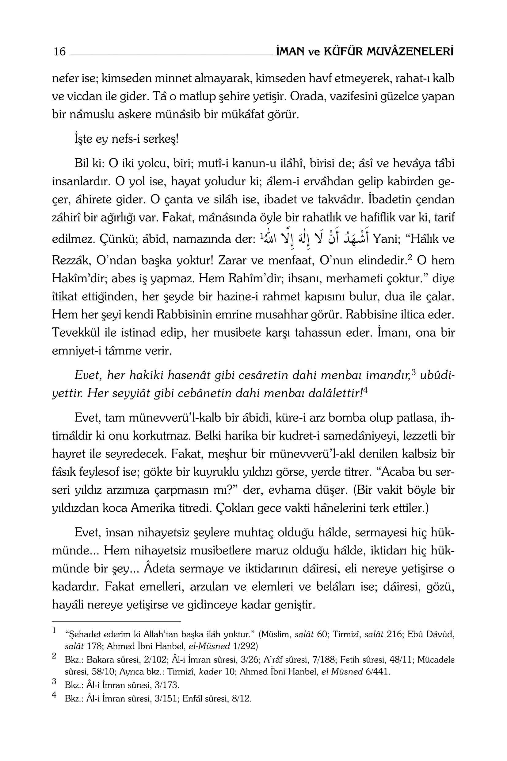 B Said Nursi - İman ve Kufur Muvazeneleri - SahdamarY.pdf, 219-Sayfa