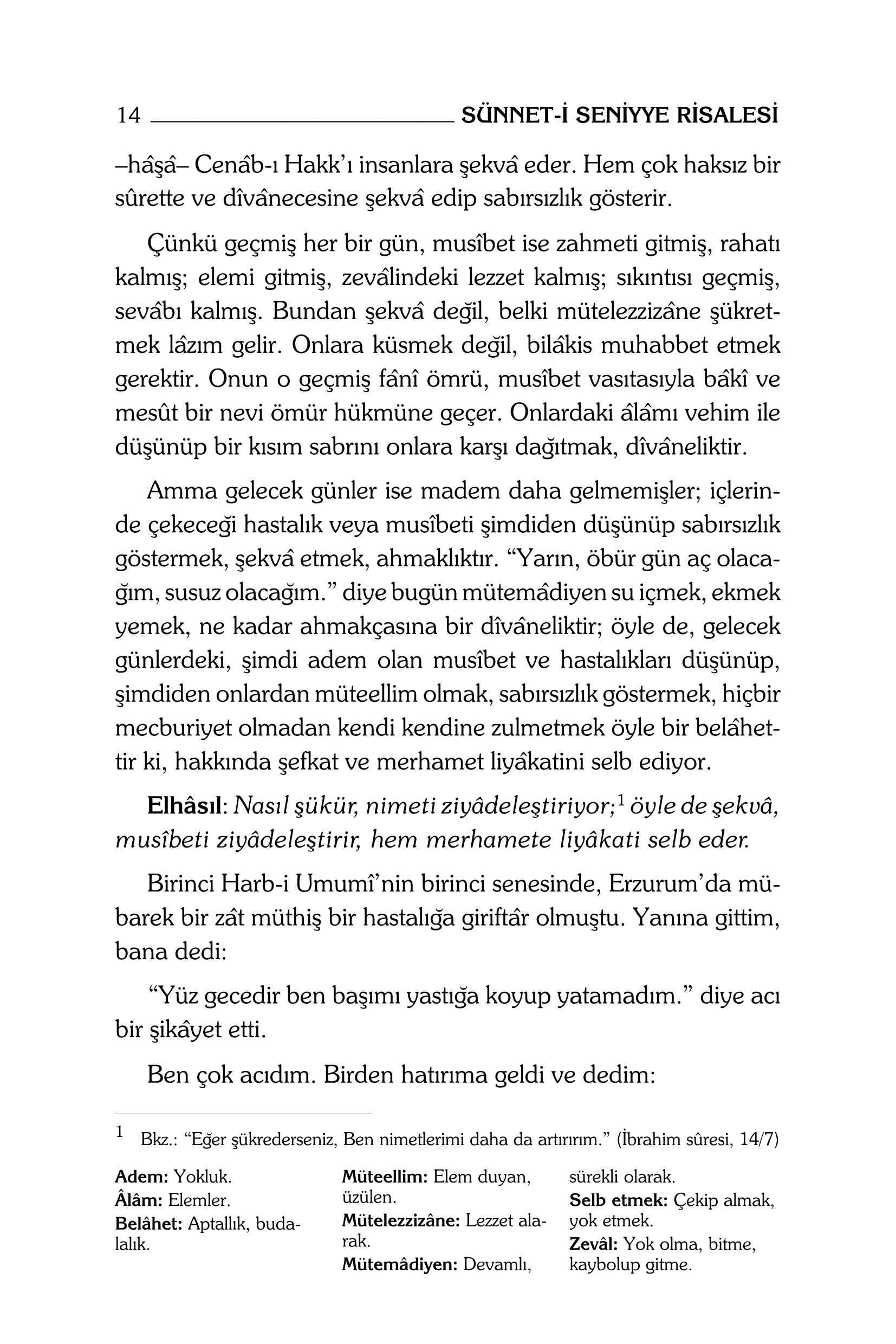 B Said Nursi - Sunnet-i Seniyye Risalesi (Kelime Aciklamali) - SahdamarY.pdf, 265-Sayfa